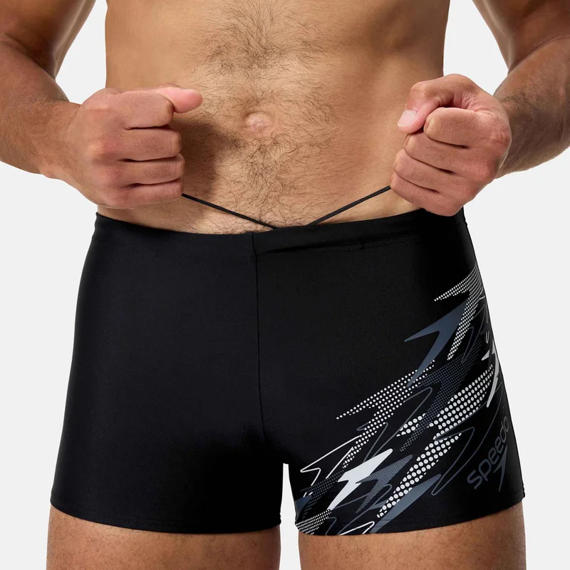 Speedo Black Men's Medley Logo Swimming Shorts for Men | Best Price UAE